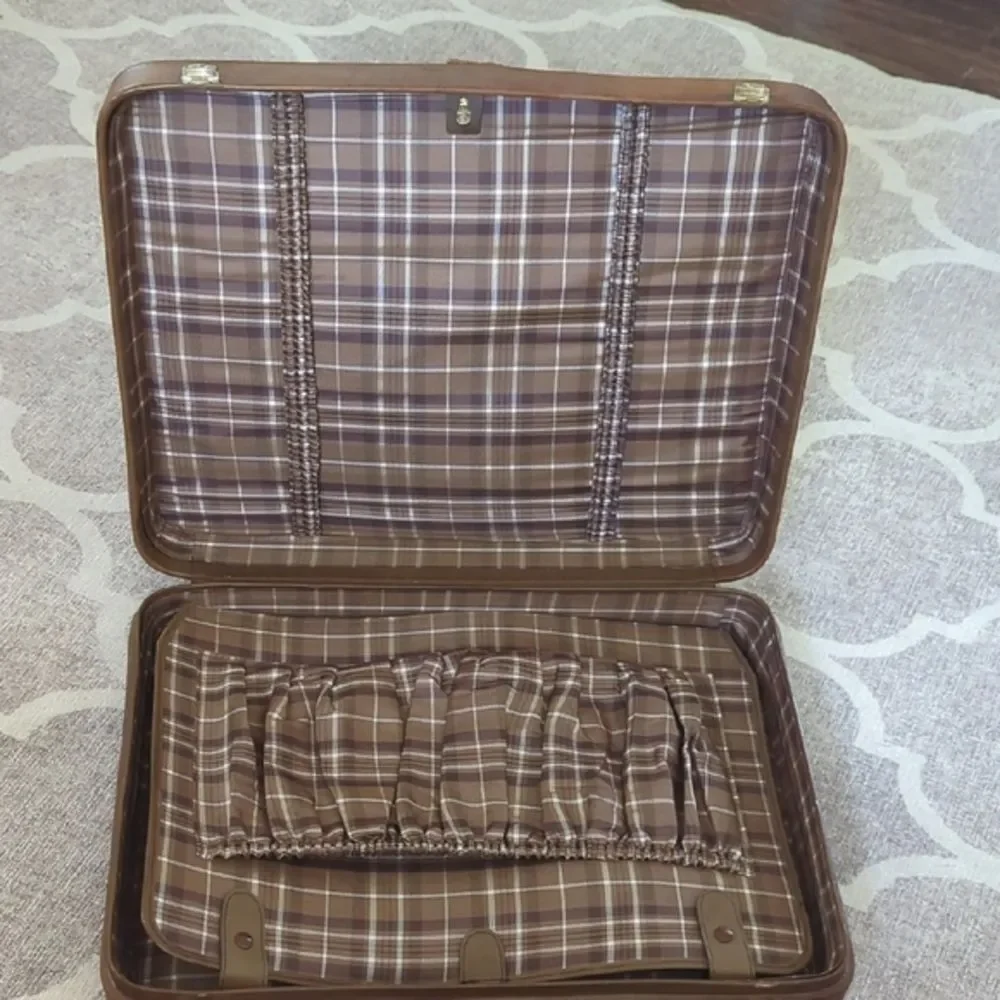 Classic Brown Leather Briefcase